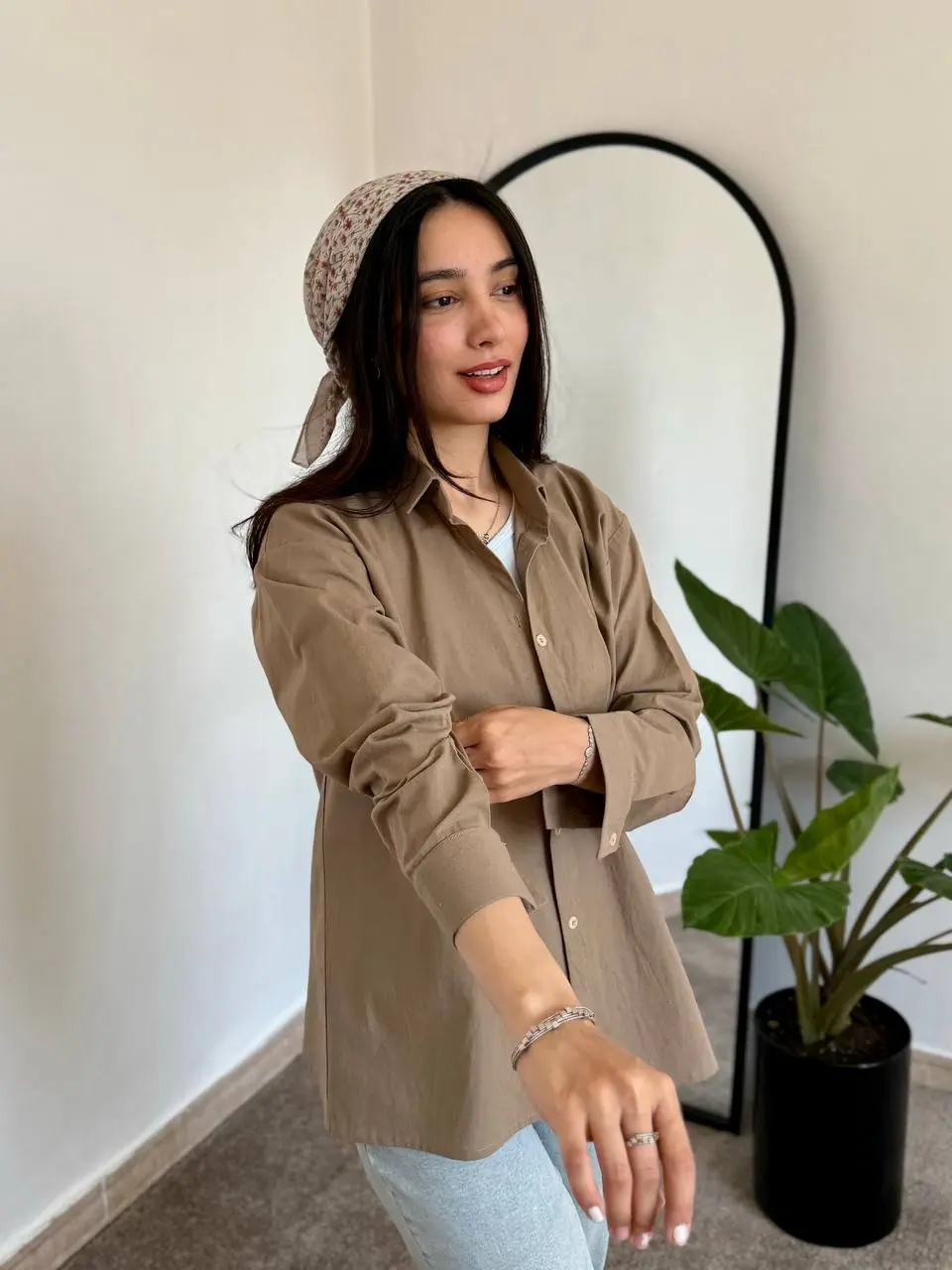 شومیز بیسیک لینن