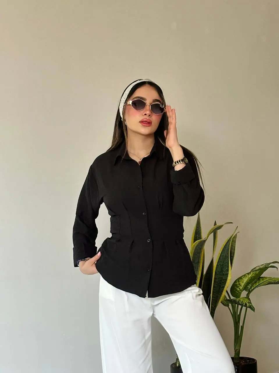 شومیز کمر فیت