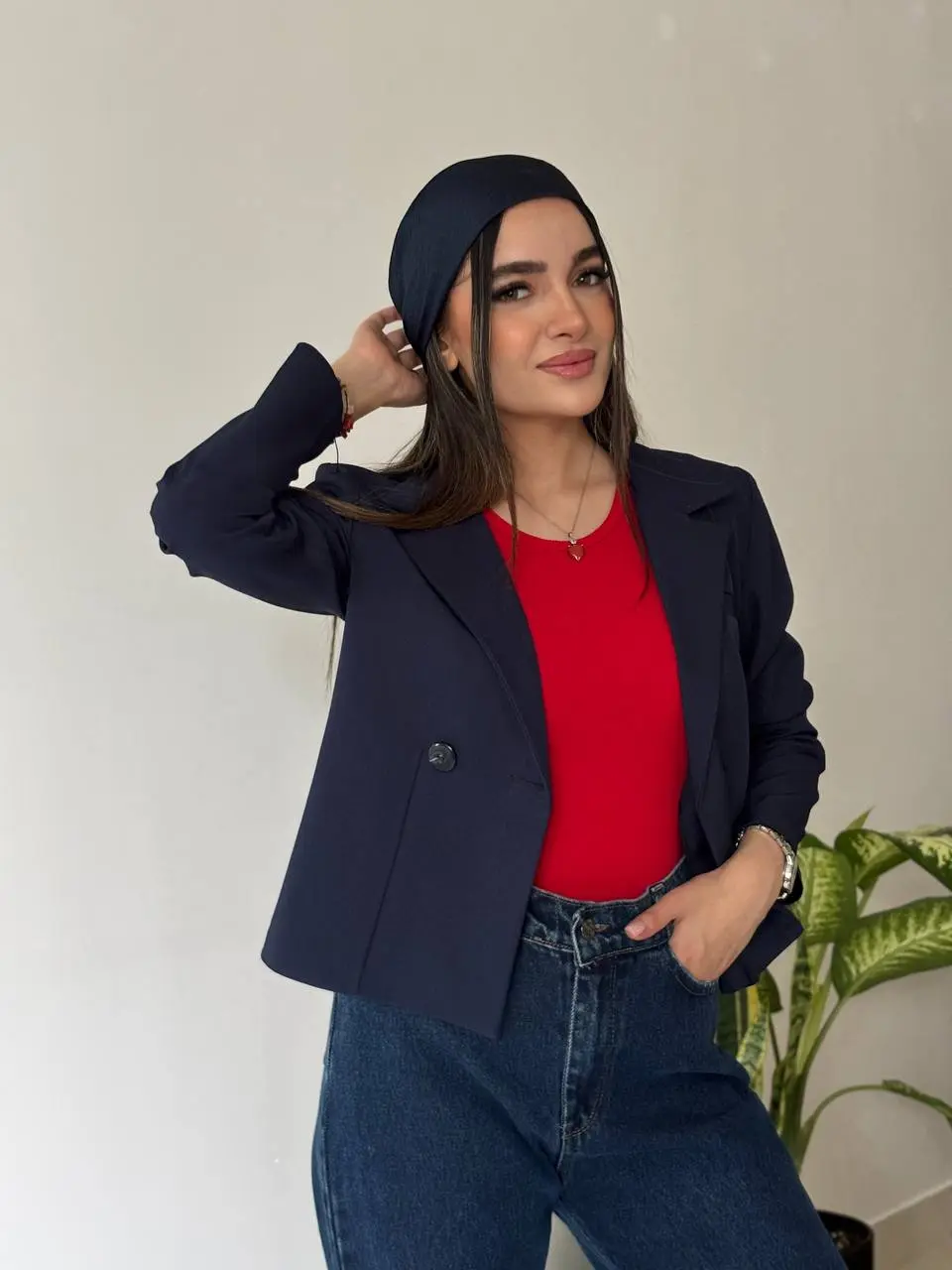 کت کرپ یقه انگلیسی